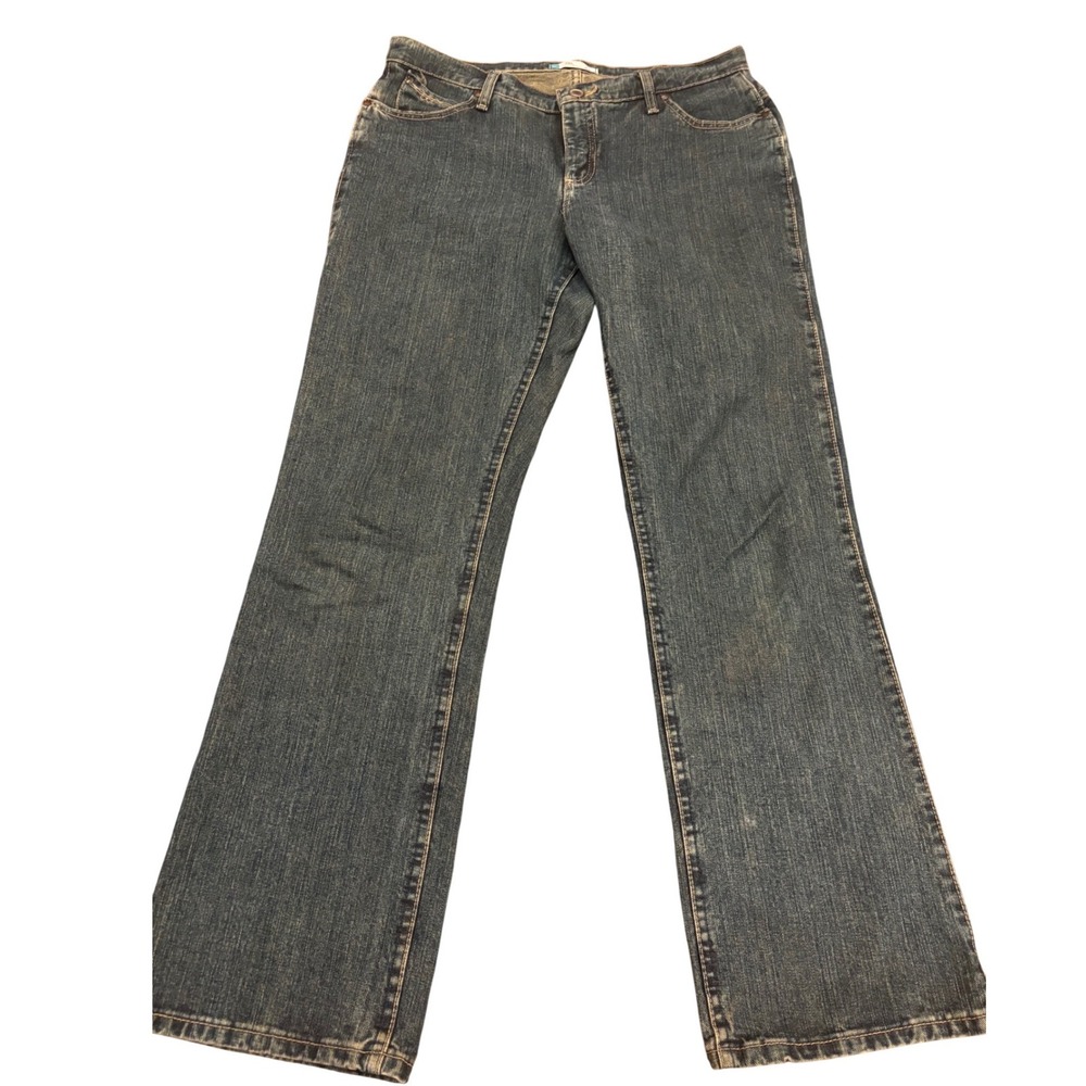Wrangler Cash Cowgirl Cut Jeans Dark Wash Straight Leg WRC10RR 11/12 x 32
